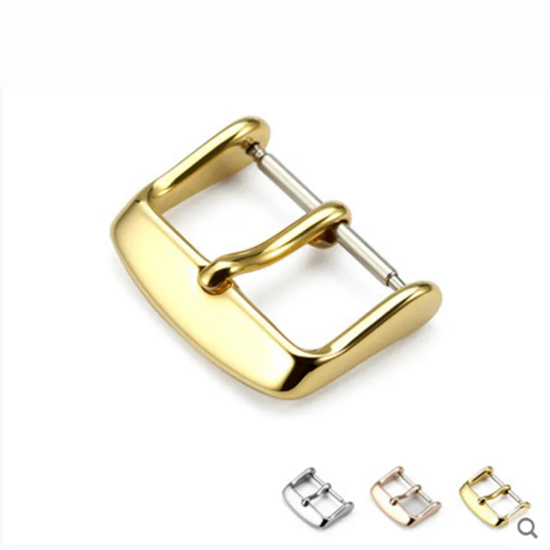 Spot Clasp Pin Buckle Watch Accessories IP Plating 316L Stainless Steel