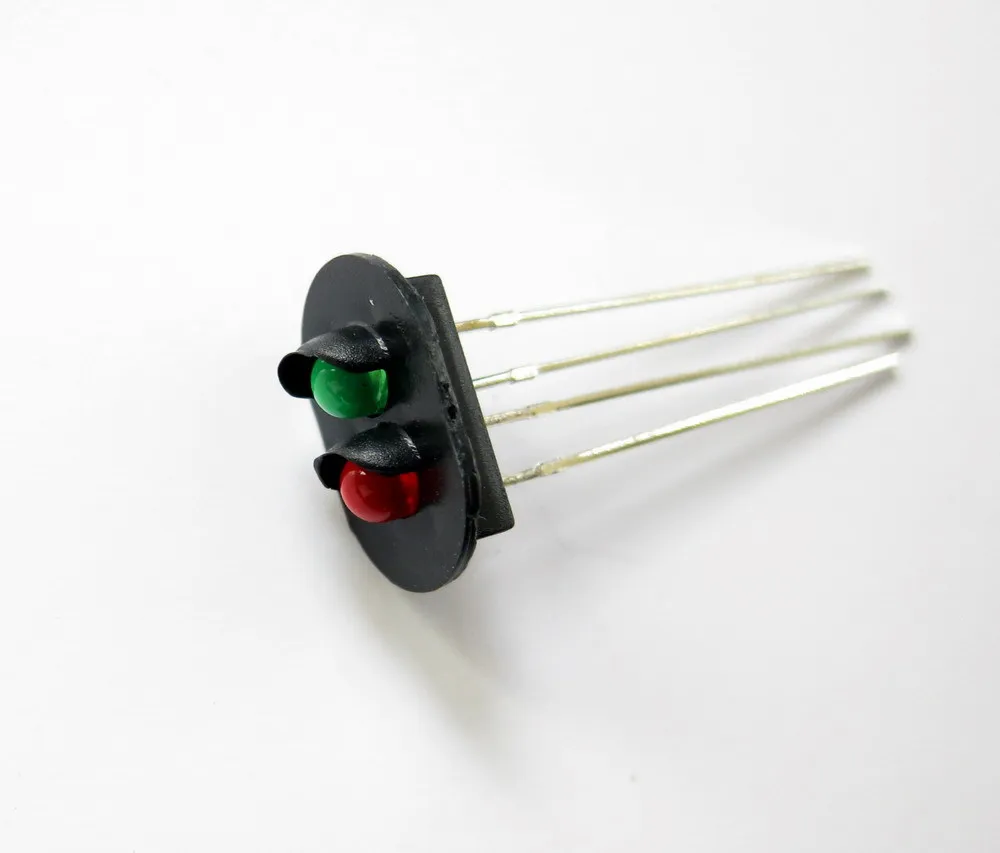 JTD07 Signal Heads With 3mm LEDs for railway signal HO or OO Scale NEW