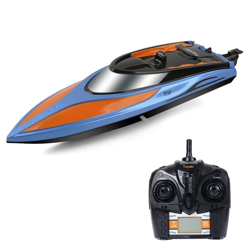 Радиоуправляемая лодка 30 км/ч высокоскоростная гоночная лодка с дистанционным управлением лодка с 2 батареями дистанционного управления RTR игрушки для детей рождественские подарки