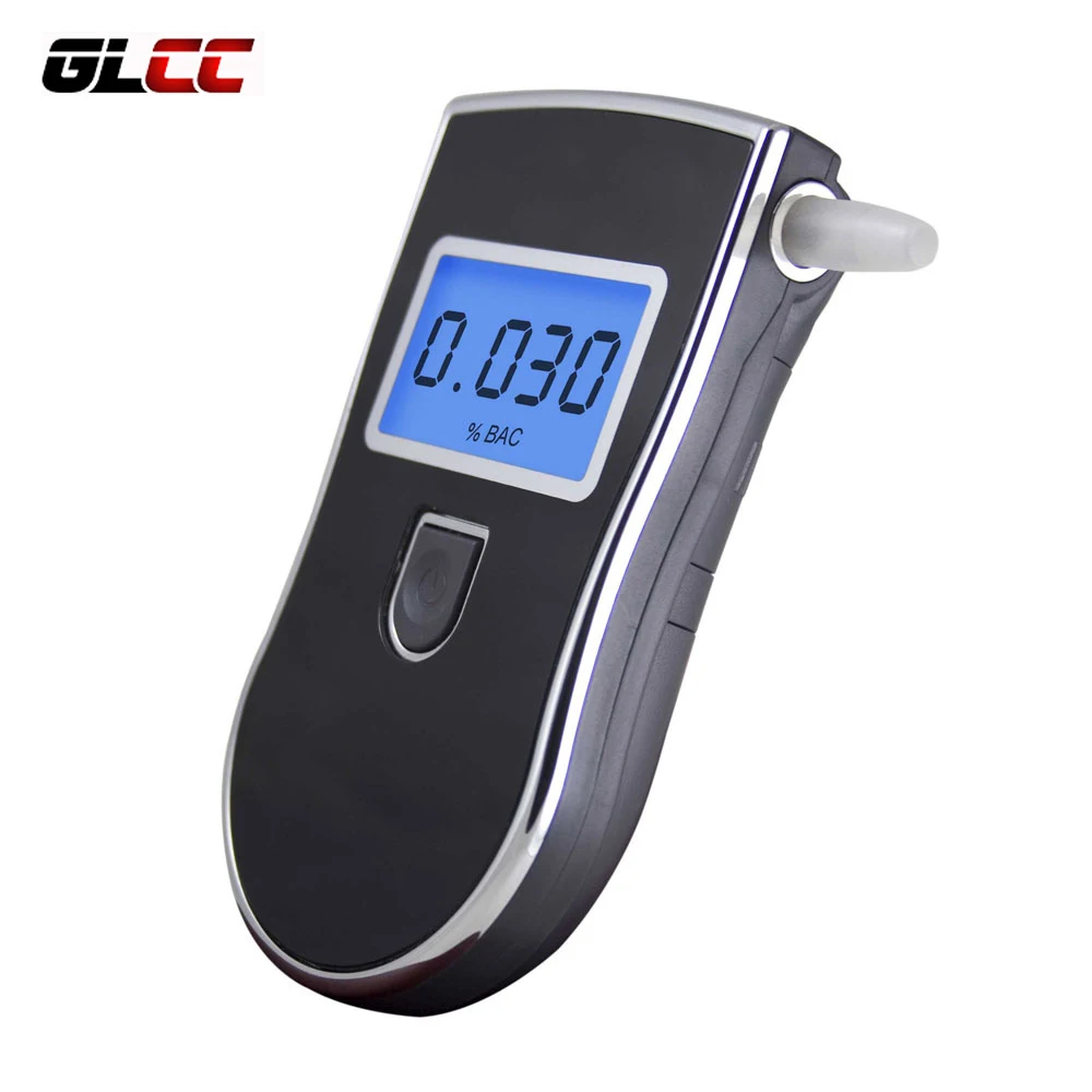 GLCC Alcohol Tester Digital Breathalyzer LCD Display Breath Analyzer Portable Alcohol Detection Device for Drivers GLCC Alcohol Tester Digital Breathalyzer LCD Display Breath Analyzer Portable Alcohol Detection Device for Drivers