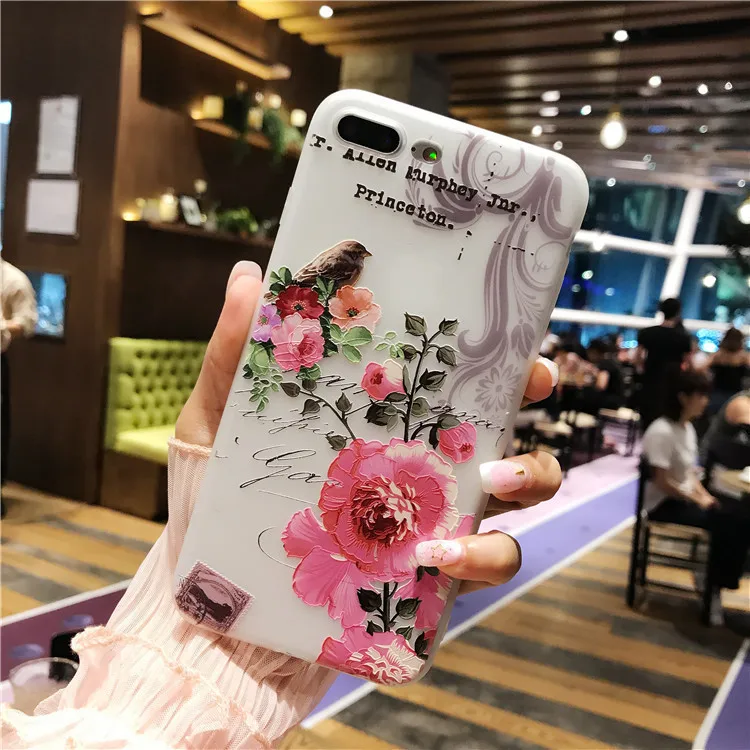 Sumgo Cases For OPPO R11 flower Painting Back