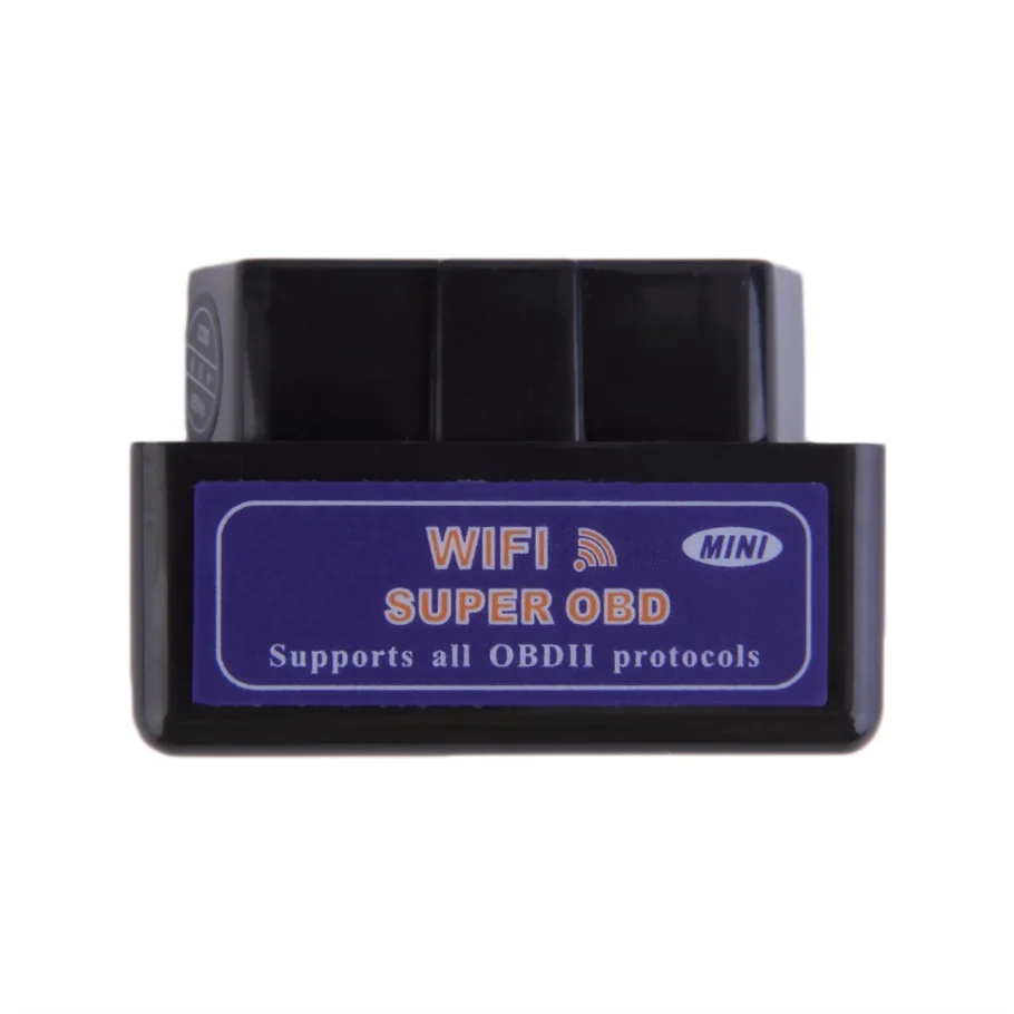 Мини elm327 WiFi ELM 327 OBDII диагностический инструмент автомобиля OBD2 читателя кода для