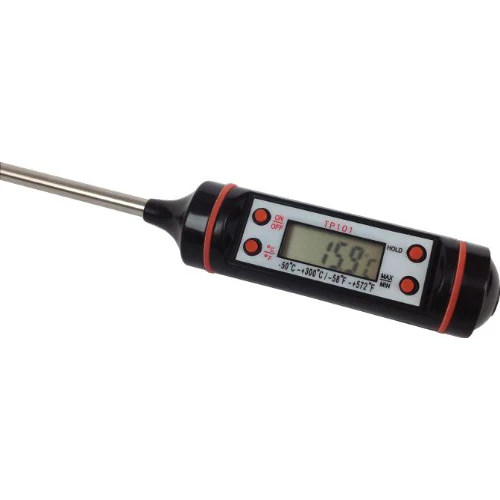 THGS цифровой ЖК-дисплей Еда термометр Пособия по кулинарии зонд