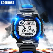 2016 marca LED De Luxe Marque Nouveau Sport montres Hommes Quartz Militaire Occasionnel Montre De Mode montre Heure cadeau