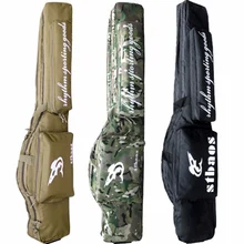 CVLIFE 47 “Tactical Dual 1.2 m Caza Rifle Resbalón del Arma Bolsa Estuche Mochila Bolsa