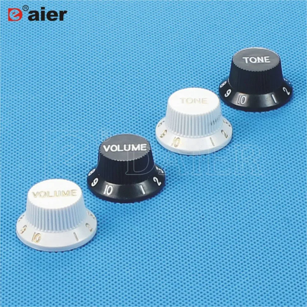 100PCS KN 137A plastic skirted audio volume tone AMP knobs with 18