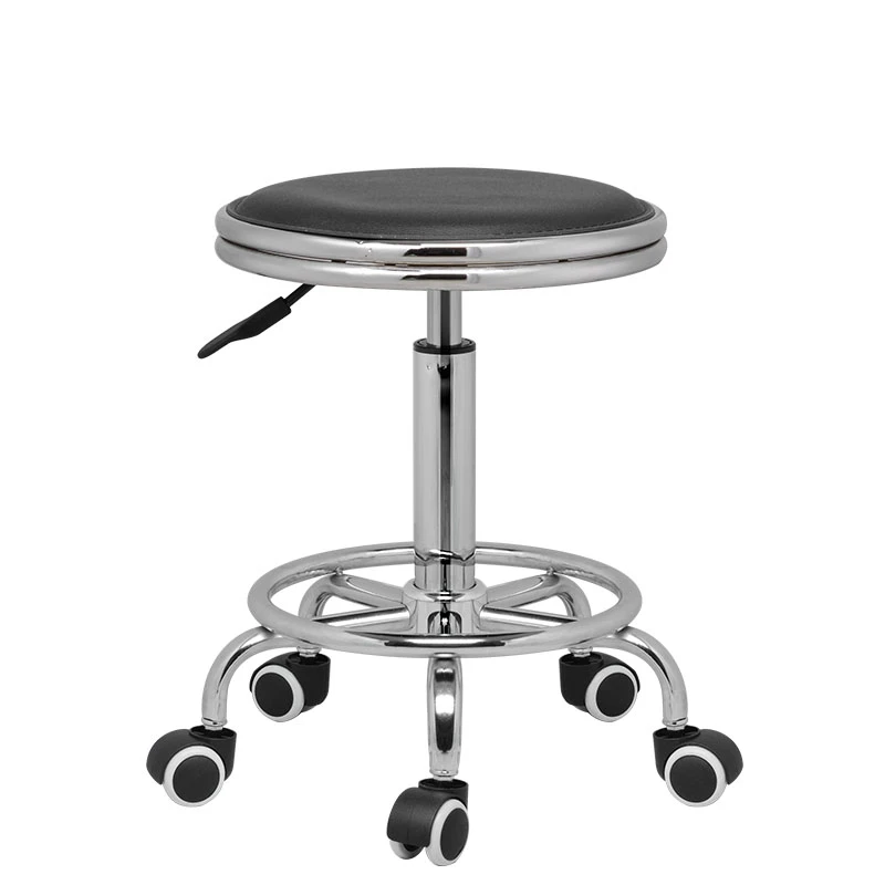 Классический простой дизайн подъемный стул поворотный офисный стул высокого качества PU материал сплошной цельный/лабораторный/салоная