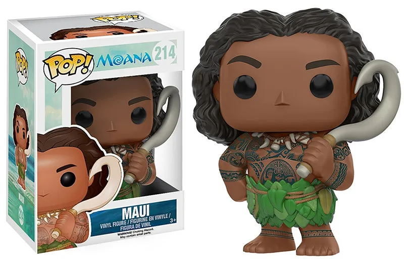 Funko pop официальные фильмы: Моана-MAUI виниловая экшн-фигурка Коллекционная модель