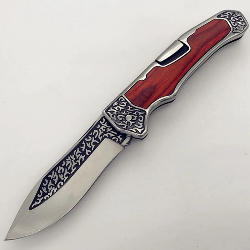 Ножи Складной нож 5CR13 стальное лезвие полимерная Ручка Открытый Отдых Охота нож выживания s Карманный практичные Фруктовые Ножи EDC