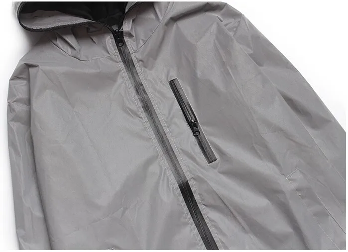5XL Мужская Светоотражающая куртка ночная блестящая Харадзюку куртки в стиле хип