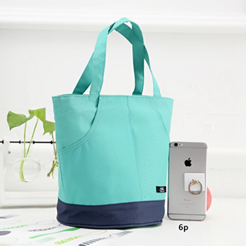 Oxford cloth portable insulation lunch bag lunch box storage bag