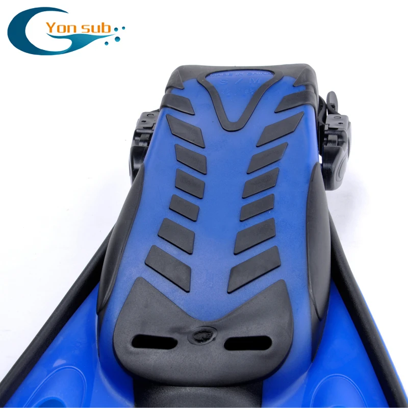 yosub Swimming training fins adjustable diving short adult children fins flippers snorkeling equipment Sambo