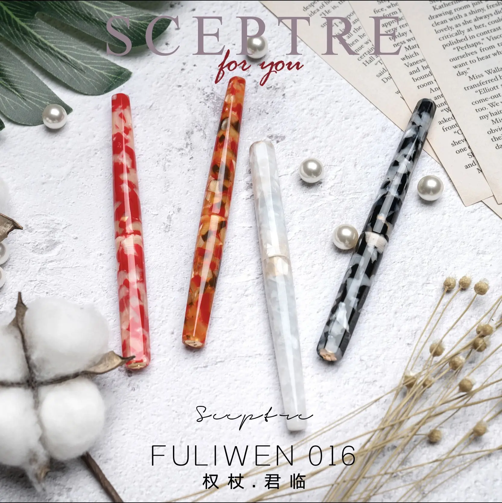 Nice Fountain Ink Pen Resin EF F M Nib for Choose Student Graduation