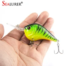 1PCS Fishing Lure Deep Swimming Crankbait 9.5cm11.4g Hard Bait 5 Colors Available Tight Wobble Slow Floating Fishing Tackle
