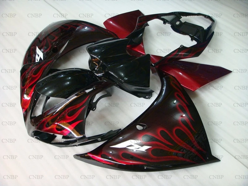 YZF R1 2009 2011 комплекты кузова YZFR1 10 11 Abs Обтекатели YZF1000 2010 черные красные