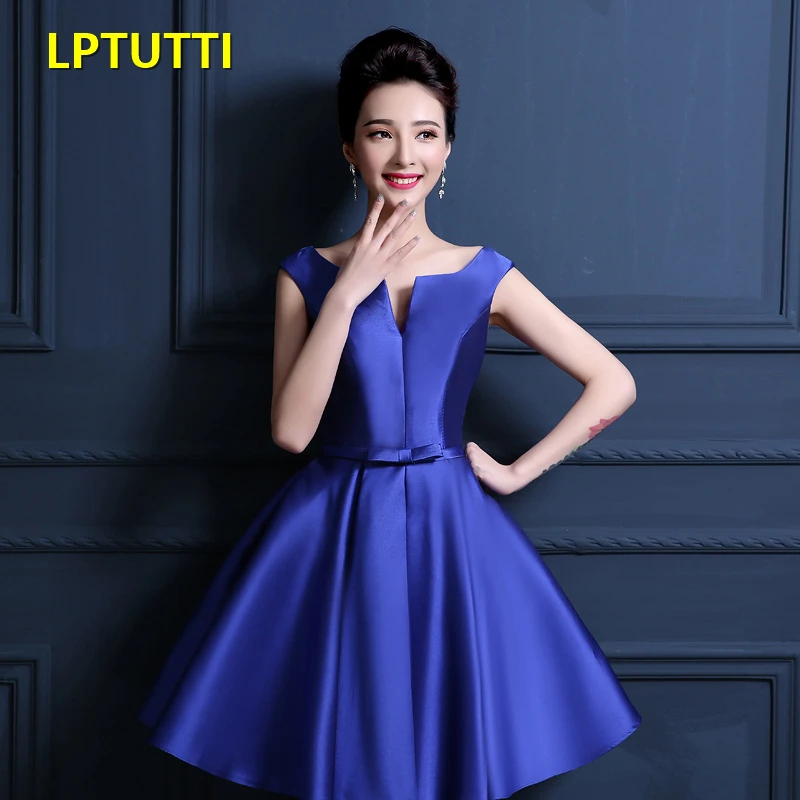

free shipping New high-end women's wholesale sexy halter word shoulder short paragraph perspective Ball Gown summer Dresses