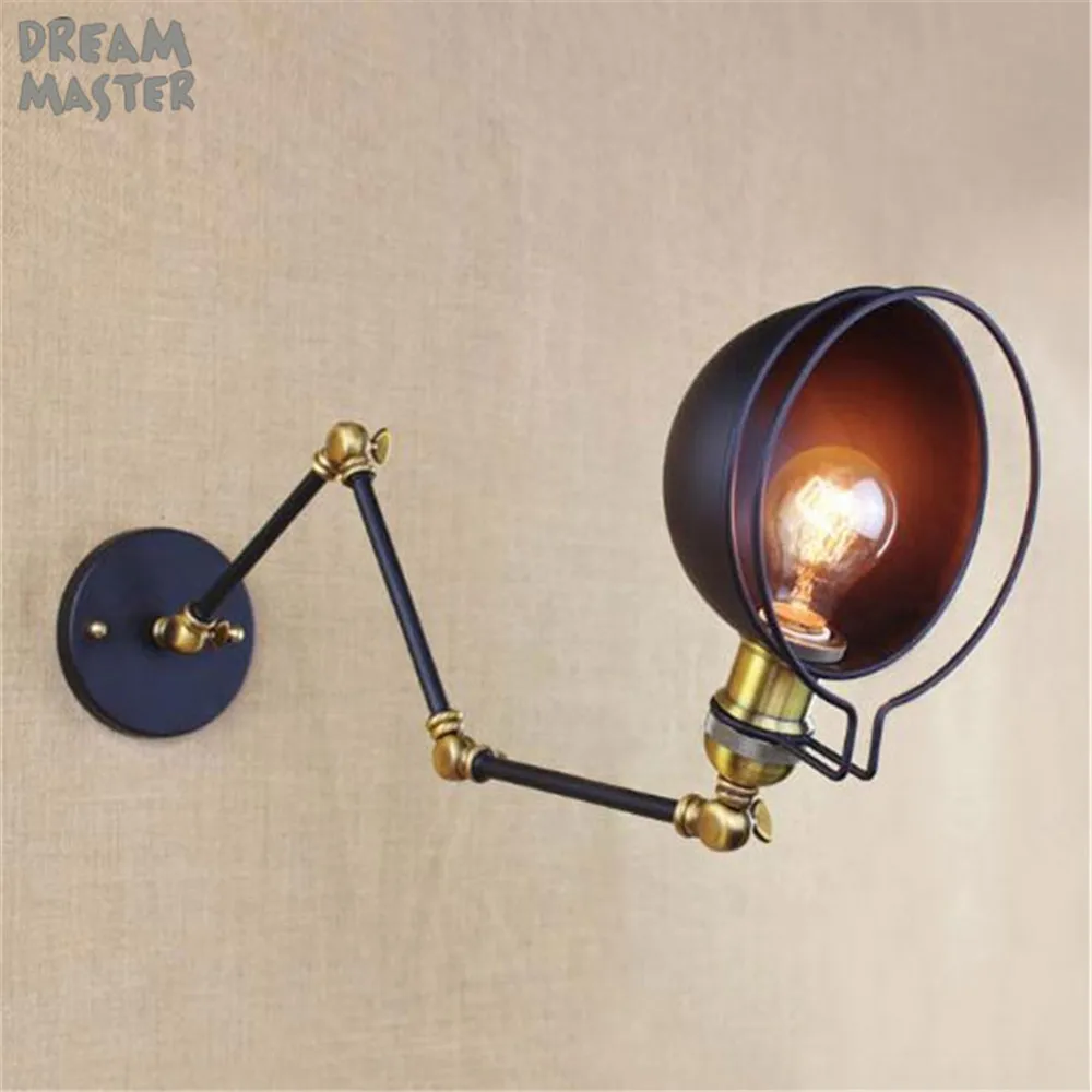 Black wall lights bedside lamp high quality sconces lamp indoor