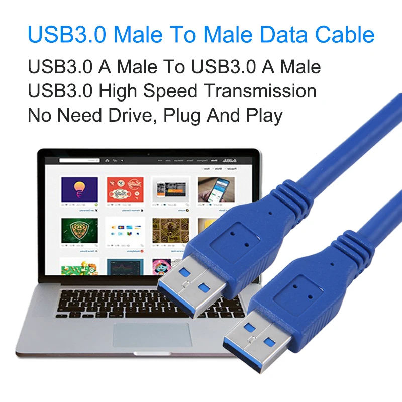EGRINCY سريع سرعة USB 3.0 وذكر نوع إلى نوع وذكر تمديد كابل يو إس بي بيانات كابل تمديد ل المبرد كاميرا سيارة MP3 كاميرا
