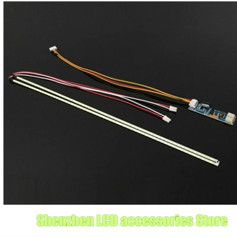 Lote o Artigo 15 para 24 Kit de Atualização Peças Polegada Universal Luzes Led Mudar Brilho Ajustável 540mm 10 – Lcd