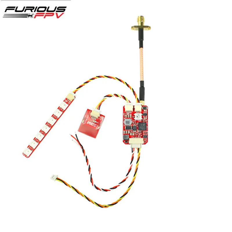 

FuriousFPV Combo Stealth Long Range FPV VTX 700mW with LED Strip and Bluetooth Module for RC Drone Racing Quadcopter FPV Parts