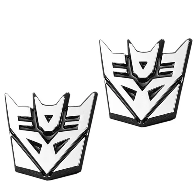 3d Car Sticker Metal Transformers For Car Auto Logo Window Tail Car