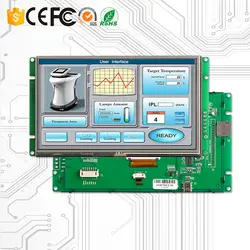 10,1 дюймовый ЖК-дисплей с сенсорным экраном TFT экран RS232/USB порт широкая температурная Спецификация