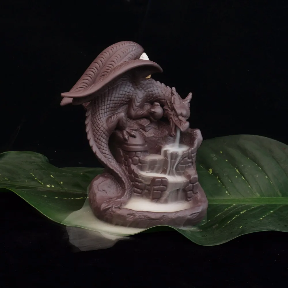 

Dragon Pterossaurs Loop From Refuge Flux Incense Decorating Incense Burns Home Ceramic Ornament Base 20 Sandalpc