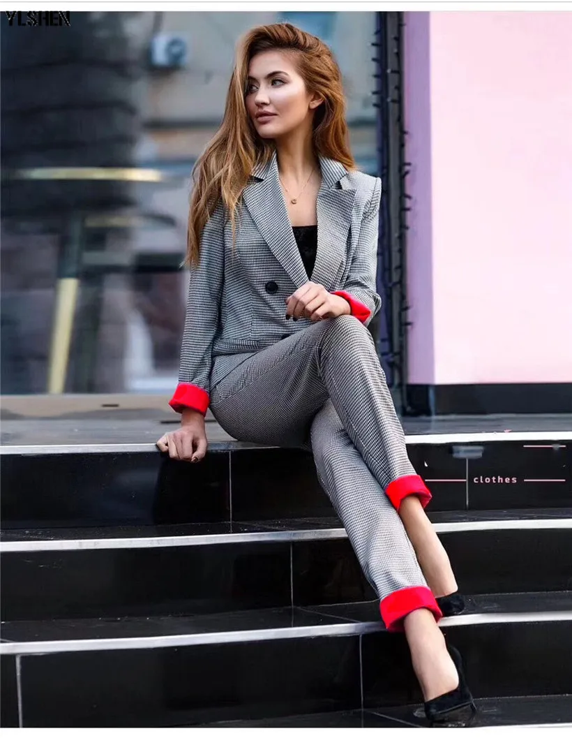 2 Two Piece Set Women Suit Plus Size Autumn Tracksuit Outfits Tops and Pants Matching Sets Sportswear Ladies Tracksuits 2019 05