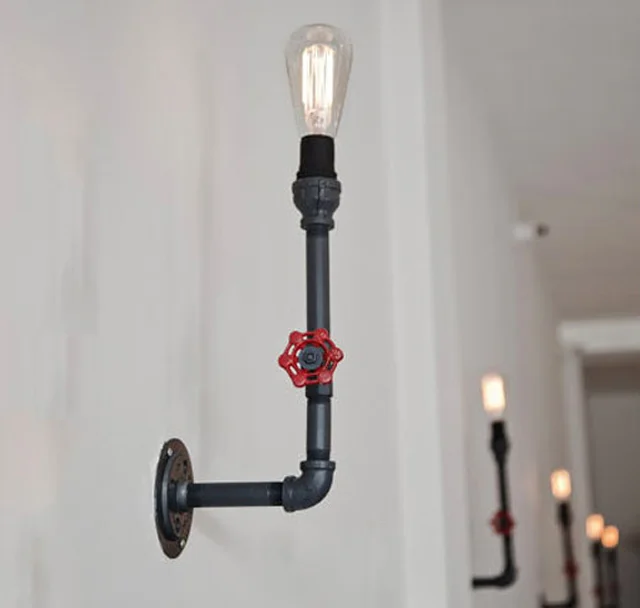 loft vintage nostalgique industrielle lustre water pipe edison applique murale lampe restaurant htel bar escalier home - Applique Murale Escalier loft vintage nostalgique industrielle lustre water pipe edison applique murale lampe restaurant htel bar escalier home - Applique Murale Escalier