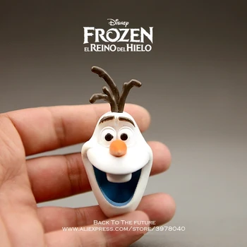 

Disney Frozen Olaf snowman 5cm mini doll Action Figure Posture Anime Decoration Collection Figurine Toy model for children