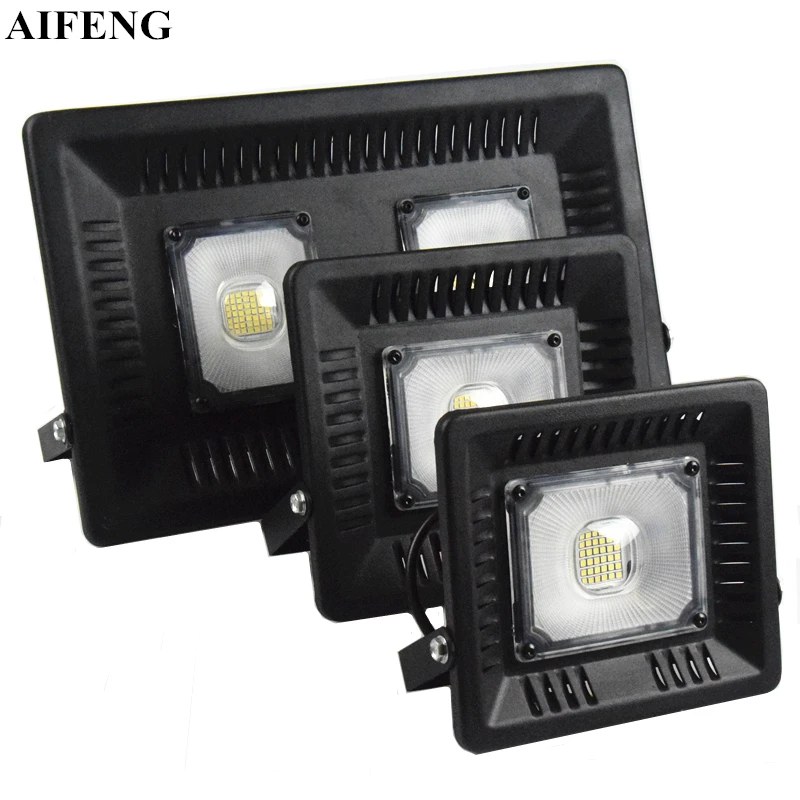 

AIFENG Led Flood Light 30W 50W 100W 220V 230V 240V Waterproof IP65 Projector Floodlight Led Lighting Outdoor Wall Lamp Spotlight