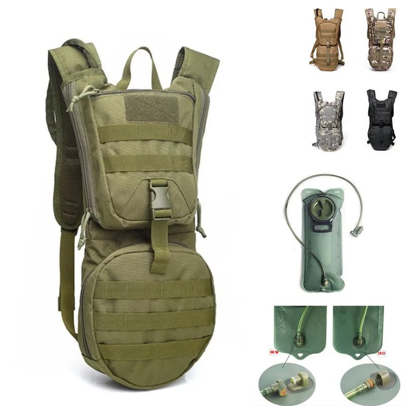 3L Outdoor Backpack Military Tactical Hydration Molle Pouch Cycling