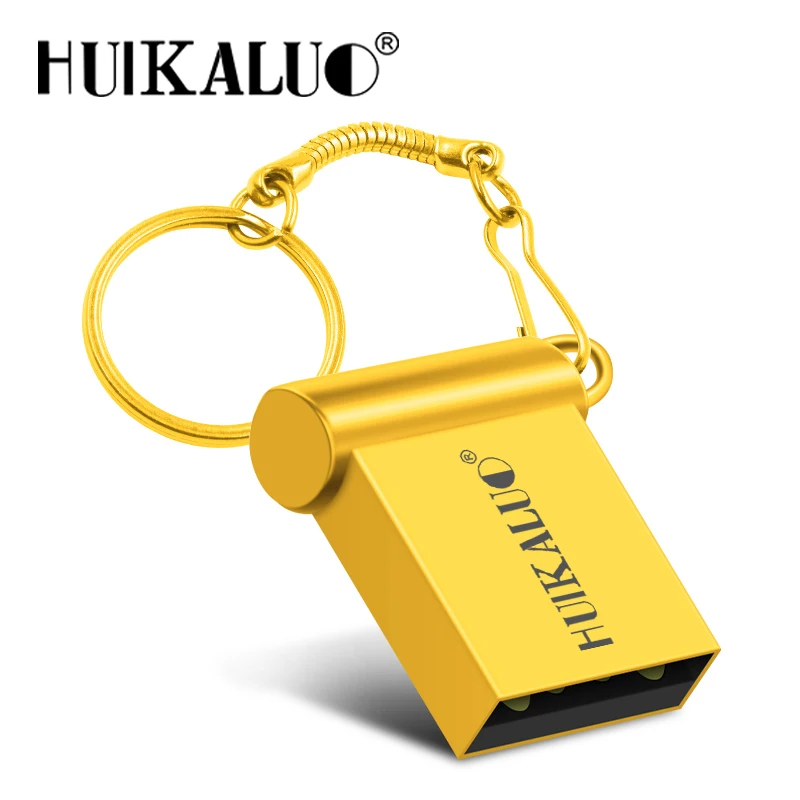 Золотой Реальная емкость USB флеш-накопитель 64 ГБ флеш-накопитель 32 Гб usb флешка 16 Гб Micro USB карта памяти 8 ГБ 4 ГБ флэш-диск - Цвет: Золотой