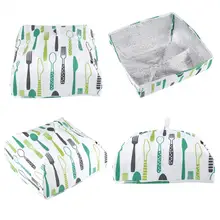 Складная Изолированная пищевая овощная крышка с согревающей фольгой зимний стол еда кухонный гаджет