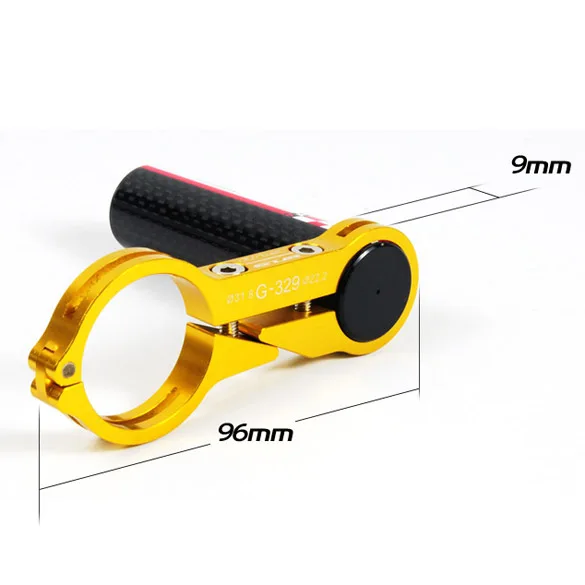 Carbon Bike Bicycle Handlebar Extender Mount Bicycle Light Lamp Bracket