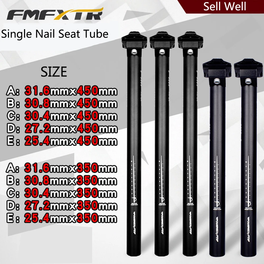 

Bicycle Seatpost MTB Road Bike Seat Post Tube Superlight Matte Aluminum Alloy 25.4/27.2/28.6/30.4/30.8/31.6*350/450 MM Parts