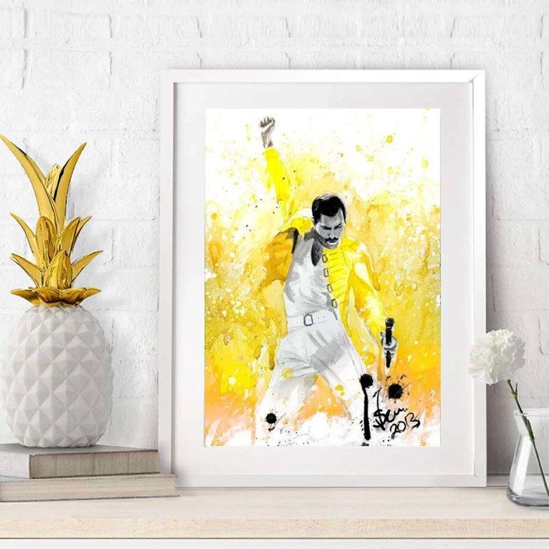 Freddie Mercury Canvas Art Prints Home Decor