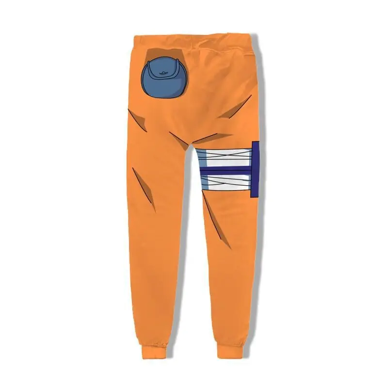 Naruto Cosplay Pants 3D Print Joggers Uzumaki Naruto Boruto Hatake Kakashi Hip Hop Trousers Sweatpants