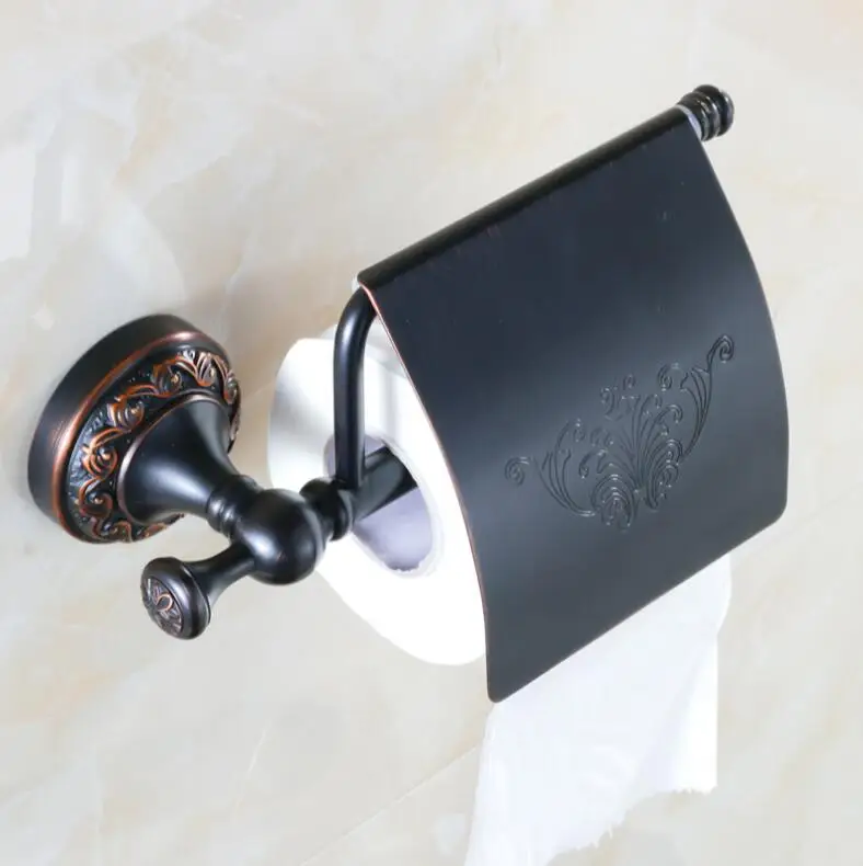 New Bathroom Toilet Paper Roll Holder With Cover Antique Br New Bathroom Toilet Paper Roll Holder With Cover Antique Br Tissue Rack Carved Shelf Wall Mounted In Holders From Home