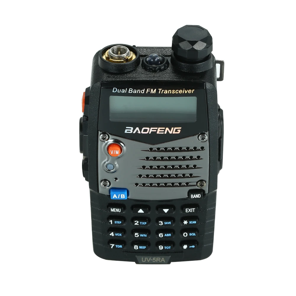 BAOFENG UV-5RA двухканальная рация 420-520 МГц двухдиапазонный радиоприемопередатчик светодиодный сигнал тревоги портативные радиостанции UV5R