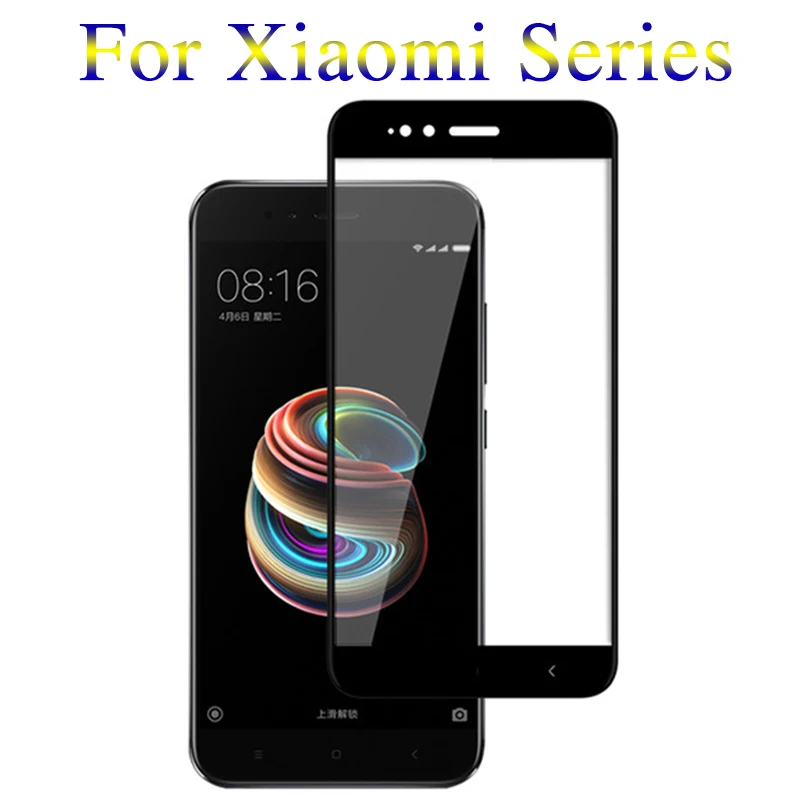 Защитное стекло для Xiaomi Mi A1 закаленное протектор экрана Xiomi Xaomi Xiao a 1 a1 пленка с