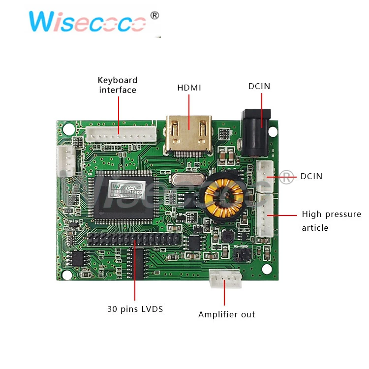 Placa de Controle Dcin de 9.7*1024 Painel de Controle com Resolução Lcd de hd de 768 Polegadas - Imagem 2