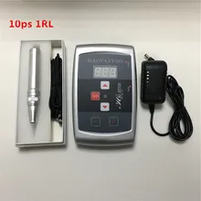 Профессиональный постоянный макияж бровей Карандаш для губ татуировки наборы питания 10 ps 1RL набор иголок