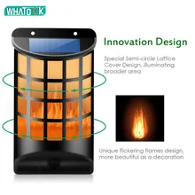 Светодиодный светильник на солнечной батарее, настенный светильник, наружный пейзаж, дорожка, ночное освещение, энергетический сад, безопасная лампа, питание, современный SMD 2835