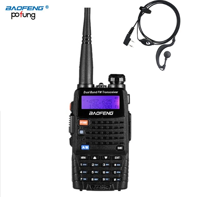 

Baofeng UV-5RC Walkie Talkie Ham 2 Two Way VHF UHF CB Radio Station Transceiver Boafeng Amador Scanner Portable Handy Woki Toki