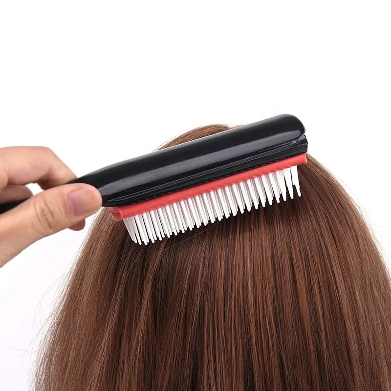 9 Rows Hair Brush Comb Salon Styling Hairdressing Scalp Massager Hair