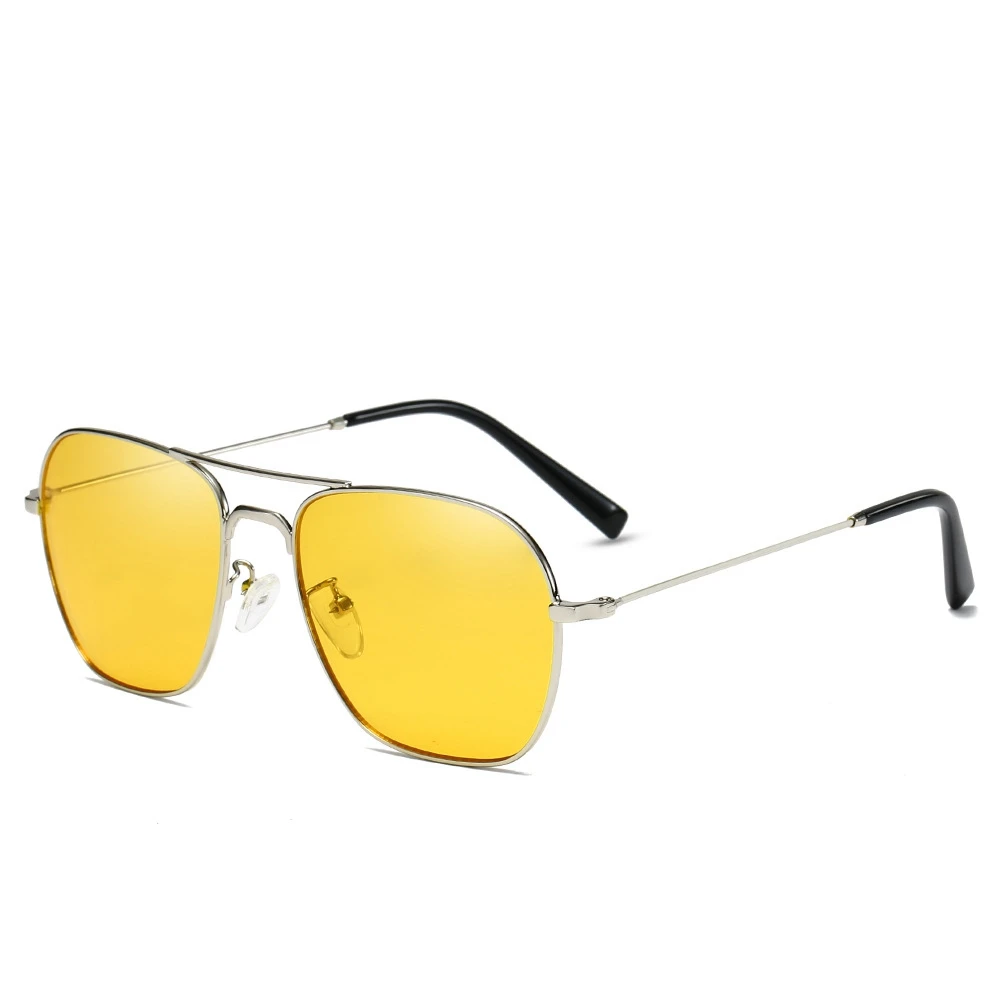 Новая мода Оушен лист металла солнцезащитные очки Роскошная мода сильный полёт стиль Мужские Солнцезащитные очки Мужские квадратные брендовые дизайнерские солнцезащитные очки