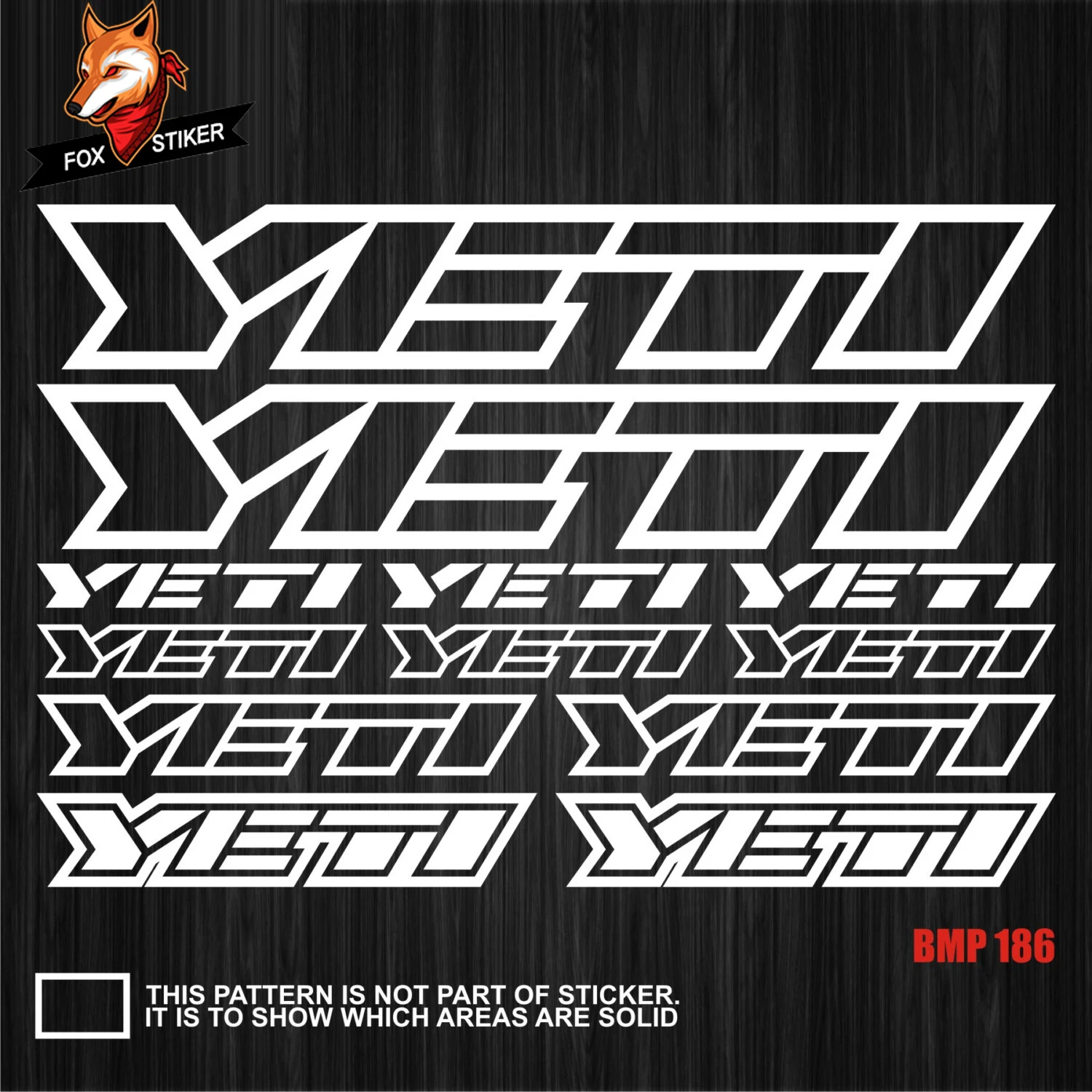 Bike Decals Bicycle Frame Stickers Road Bike Mountain Bike MTB Track Bike TT Bike Fat Bike Decal Reflective Stickers
