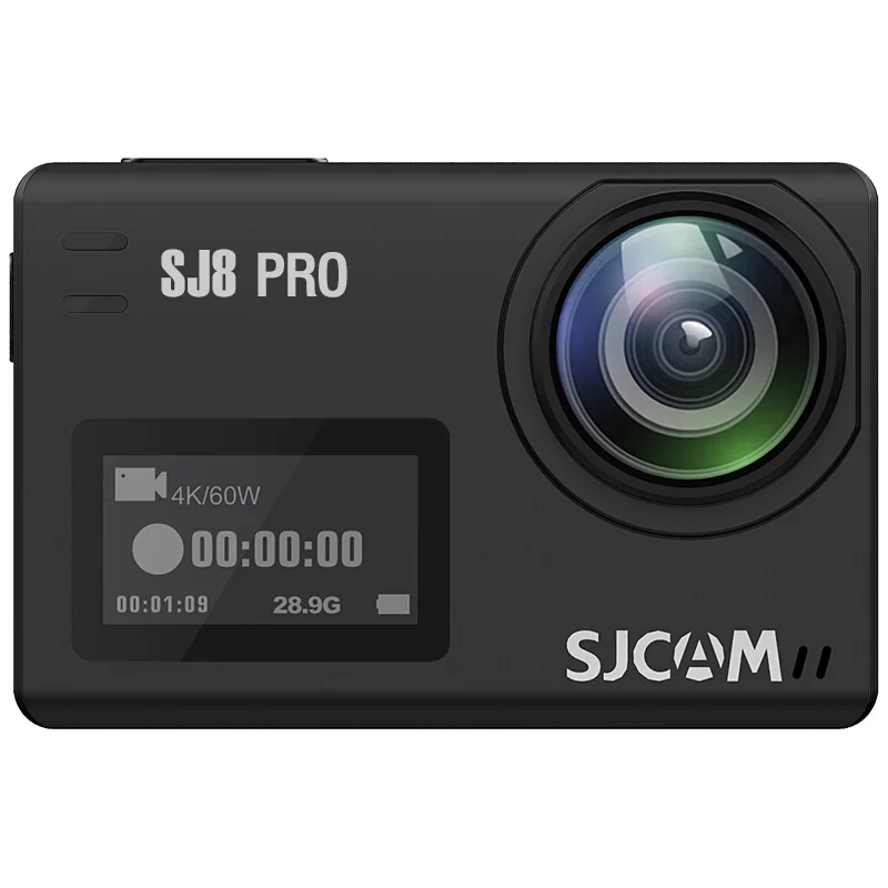 Экшн-камера SJCAM SJ8 PRO 4K WiFi Sport DV Ambarella H2 4 K/60FPS 30m Водонепроницаемая Спортивная камера SJ 2,33 ips с сенсорным экраном - Цвет: SJ8 PRO Black