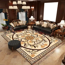 3D ковры скандинавские европейские Гостиная Коврик для спальни компьютерное кресло ковер подвесной коврик под корзину кровать одеяло коврик для йоги моющийся